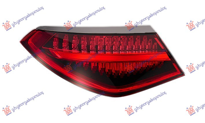 štop svjetlo vanjska strana LED (crni EDITION) (ULO)
