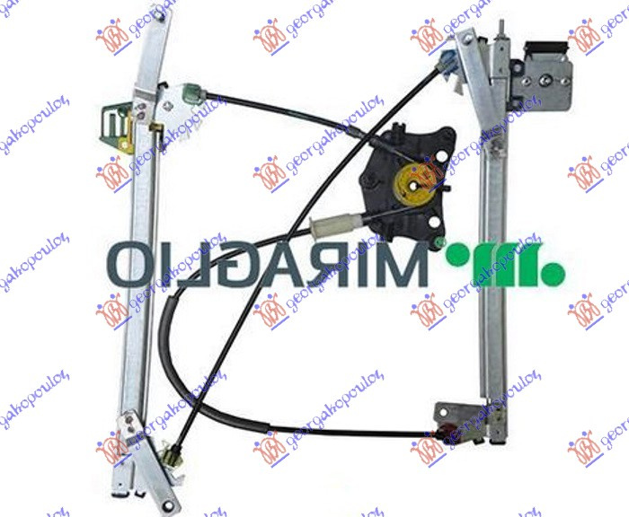 podizač zadnjeg prozora (električni)  (bez motora) (premium kvaliteta)