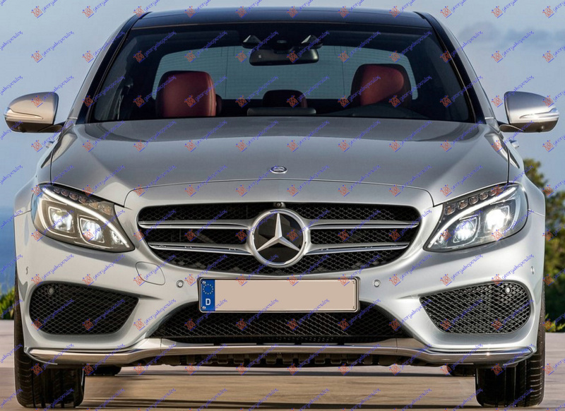 rešetka prednjeg branika središnja (AMG-LINE)