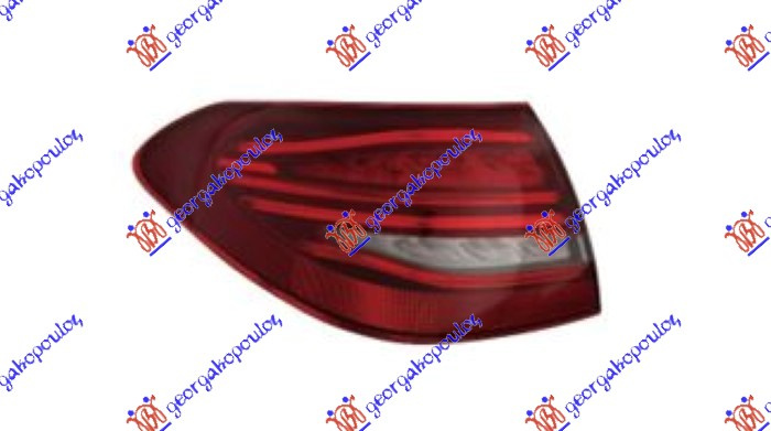 štop svjetlo vanjska strana karavan FULL LED (E)