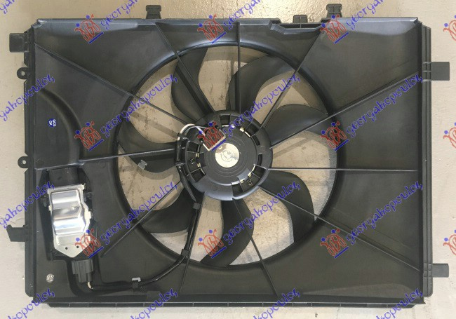 SET VENTILATORA BENZIN - DIZEL (405 mm) (4 PIN)