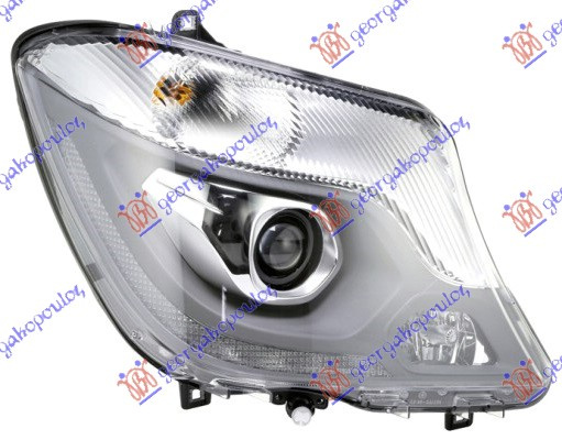 PREDNJA SVJETLA Bi-XENON AFS W/LED DRL (HELLA)