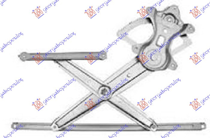 podizač prozora prednji električni  2/(4 vrata) (bez motora)