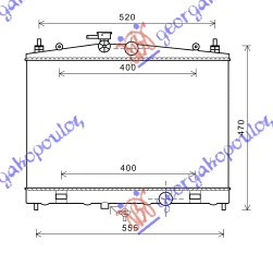 HLADNJAK MOTORA 1.6 i16V (38x60x16) (KOYO)