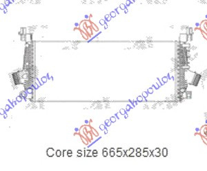 HLADNJAK INT.1.4i-16V TURBO M/T (665x285