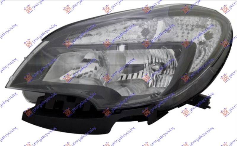 FAROVI ELEKTRIČNI (H7/HB3) CRNI (E) (DEPO)