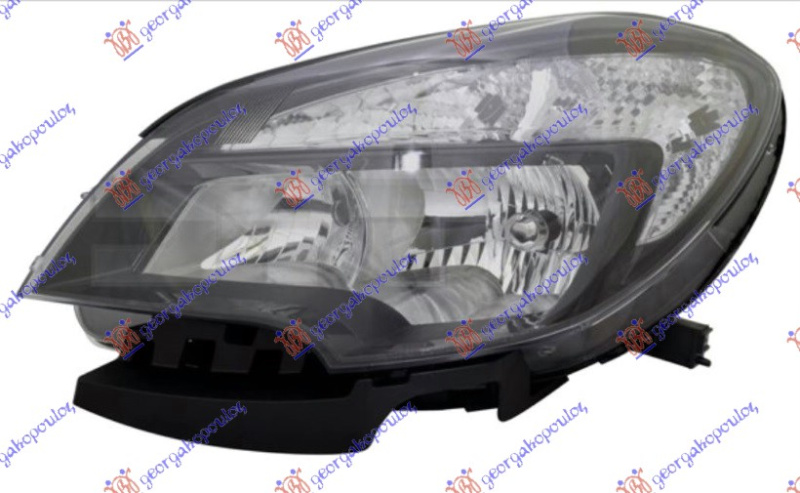 FAROVI ELEKTRIČNI (H7/HB3) CRNI (E) (TYC)