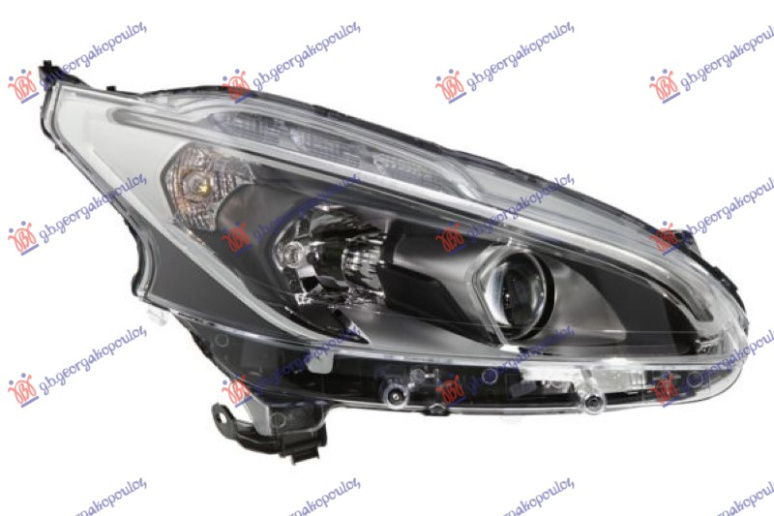 PREDNJA SVJETLA LED S LED DRL 18- (VALEO)