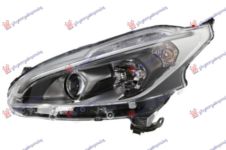 PREDNJA SVJETLA LED S LED DRL 18- (VALEO)