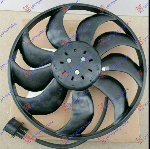 VENTILATOR HLAĐENJA (MOTOR + VENTILATOR) 3.0 BENZINSKI (400 W) (LIJEVO)