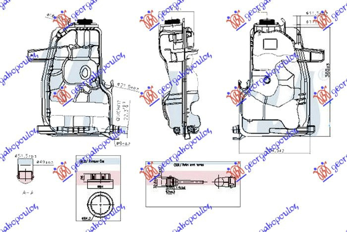 SPREMNIK ANTIFRIZA 4.0 BENZ