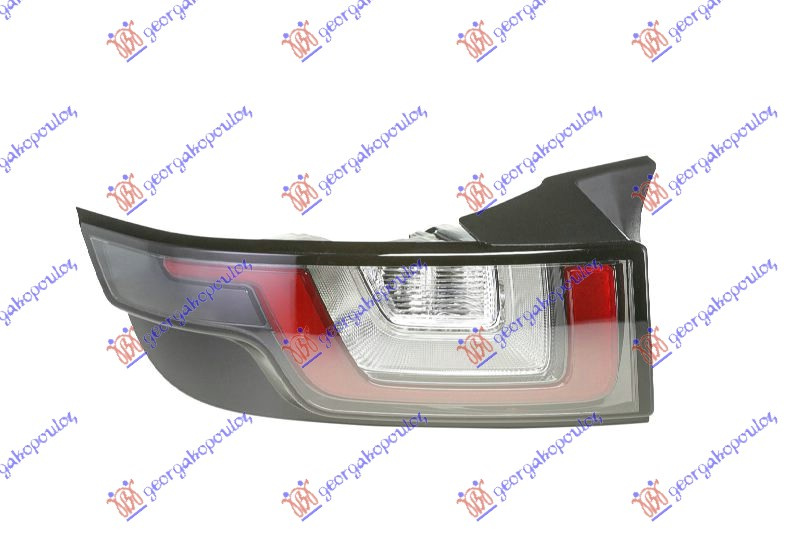 štop svjetlo CABRIO smoked LED (HELLA)