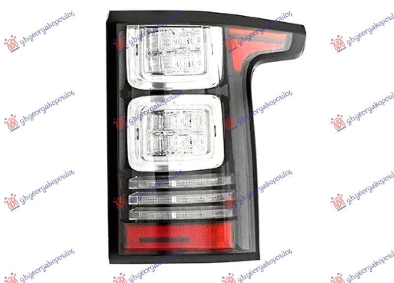 štop svjetlo FULL LED (crni)
