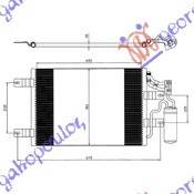 HLADNJAK KLIME 1.3/1.7 CDTi (OPC) (50x36x18)