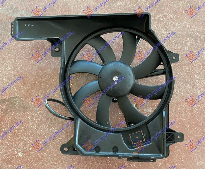 VENTILATOR KOMPLET (1.3/1.7 CDTi DIZEL) (365mm) (2 PIN)