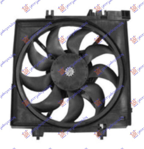 KOMPLET VENTILATORA 2.0 TURBO (335mm) (2PIN)