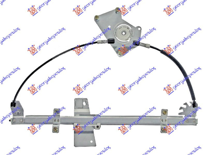PODIZANJE PREDNJEG PROZORA / PODIZAČ ELEKTRIČNI 3/5 VOLTA (BEZ MOTORA) (A KVALITETA)