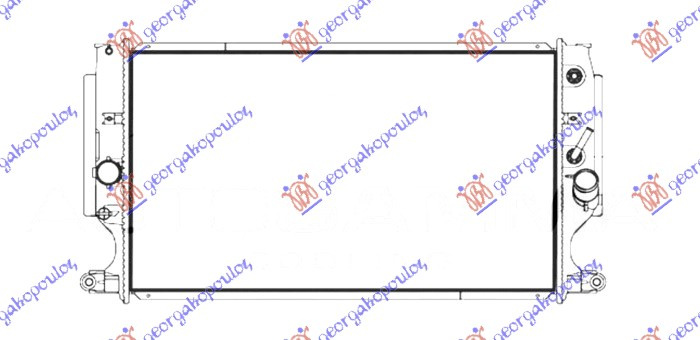 HLADNJAK MOTORA 2.2 D4D DIESEL +/- A/C AUTO (664x378)