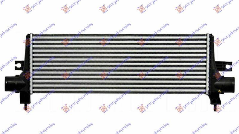 hladnjak intercoolera  2.4-2.8 D dizel (590x202x50)