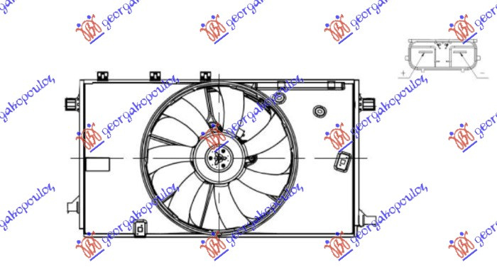 VENTILATOR KIT 1.2 BENZ