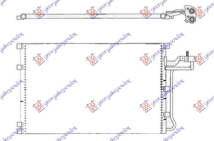 HLADNJAK KLIME 2.4i 20V-2.5T BENZINSKI - 2.0-2.4 DIZEL (658x375)