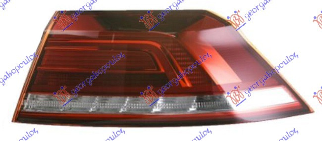 STOP LAMPA VANJSKA LED (SEDAN) (HELLA)