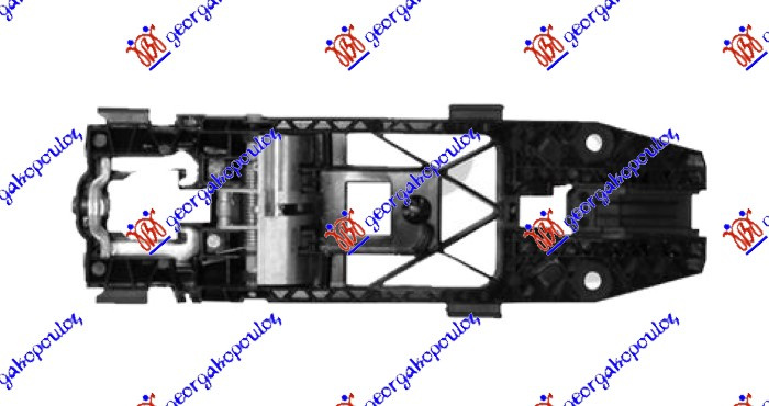 ručka vrata prednji (vanjska strana) (unutrašnji nosač)
