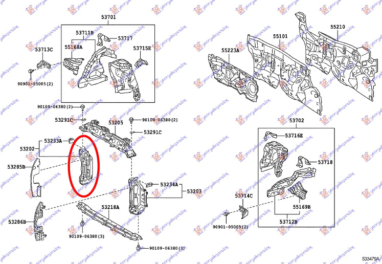 LIMENI VERTIKALNI NOSAČ FAROVA 2009-