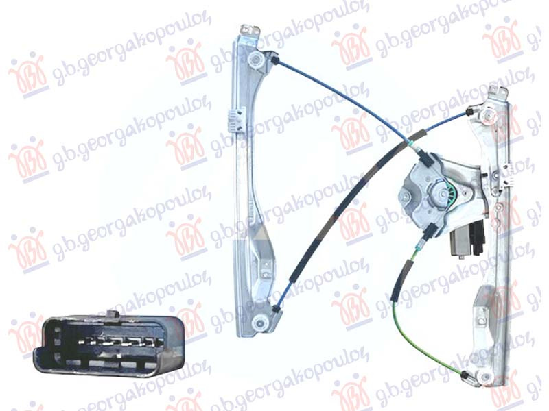 Podizač prednjeg prozora električni 5 vrata (COMFORT)