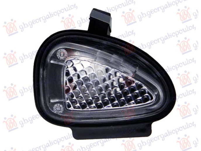 Retrovizor električni s lampom za nogu