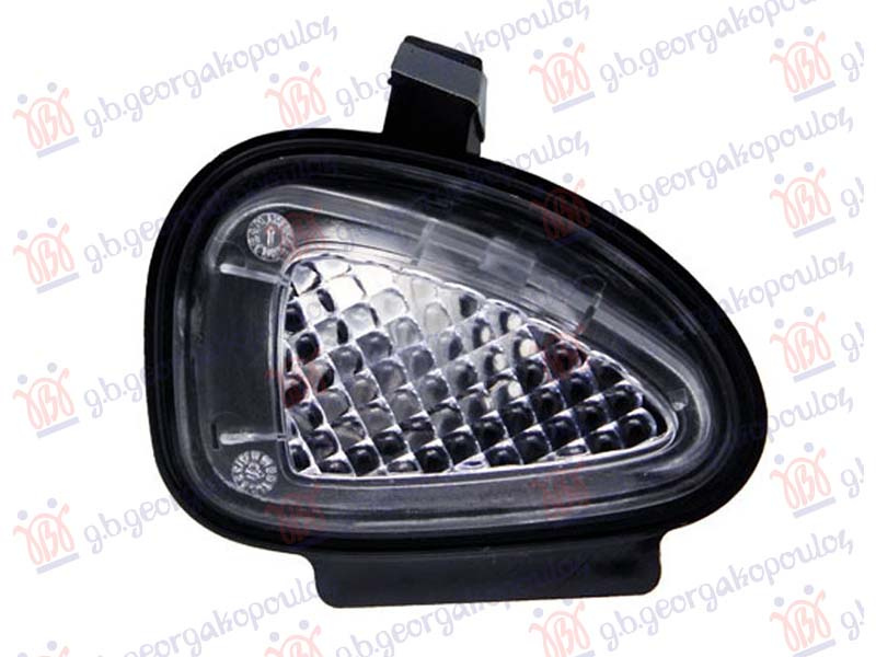 Retrovizor električni s lampom za nogu