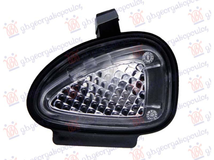 Retrovizor električni s lampom za nogu