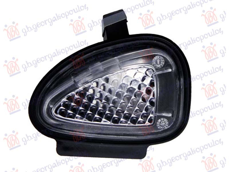 Retrovizor električni s lampom za nogu