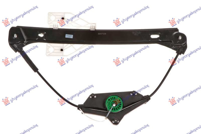 Električni podizač zadnjeg prozora (BEZ MOTORA)