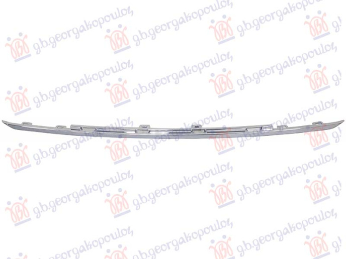 Lajsna zadnjeg branika donja krom