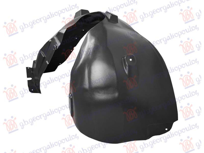 Unutarnje plastično blatobran