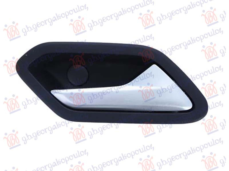 Unutarnja ručka prednjih/stražnjih vrata srebrna/crna