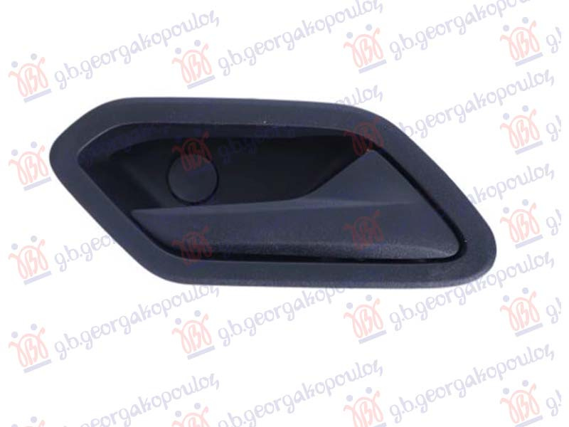 Unutarnja ručka prednjih/stražnjih vrata crna