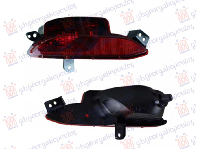 Katadiopter u stražnjem braniku (O)