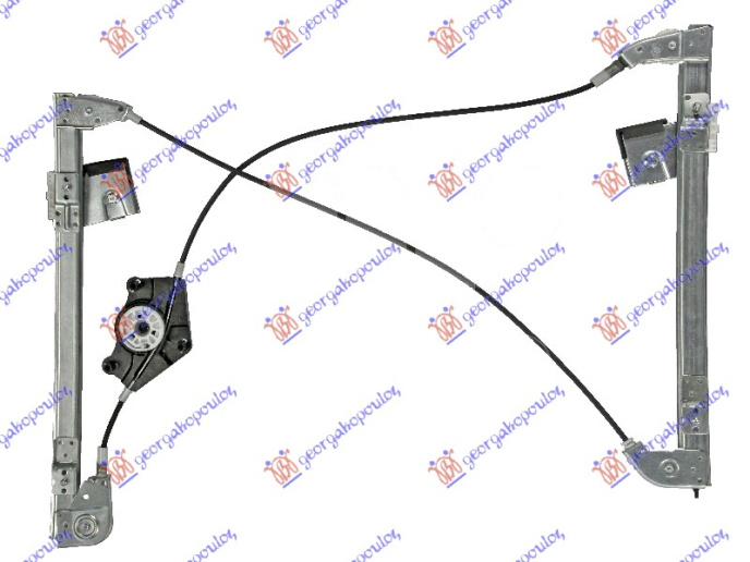 PREDNJI PROZOR ELEKTRIČNI (BEZ MOTORA) 3VR (A KVALITETA)