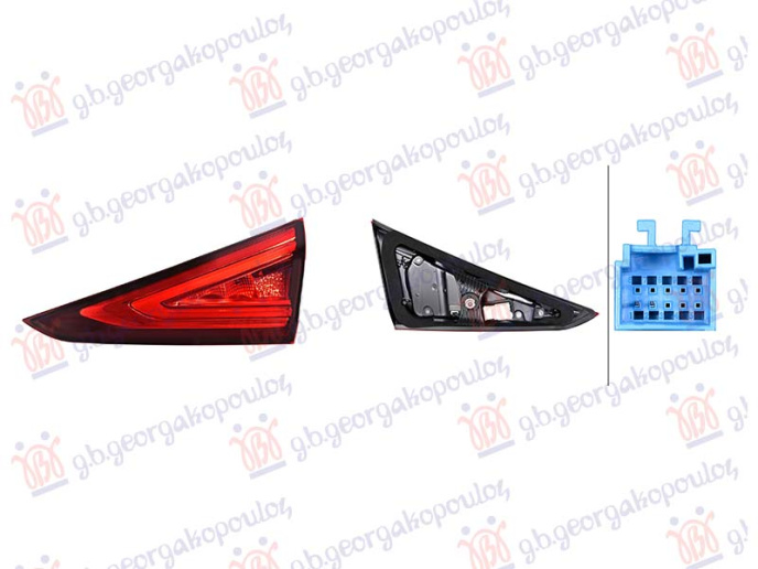 Štop lampa unutarnja LED hella
