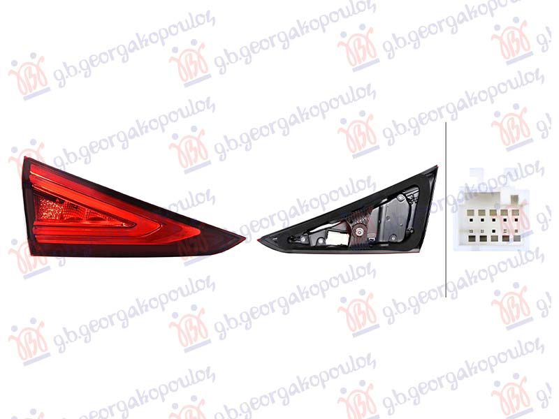 Štop lampa unutarnja LED hella