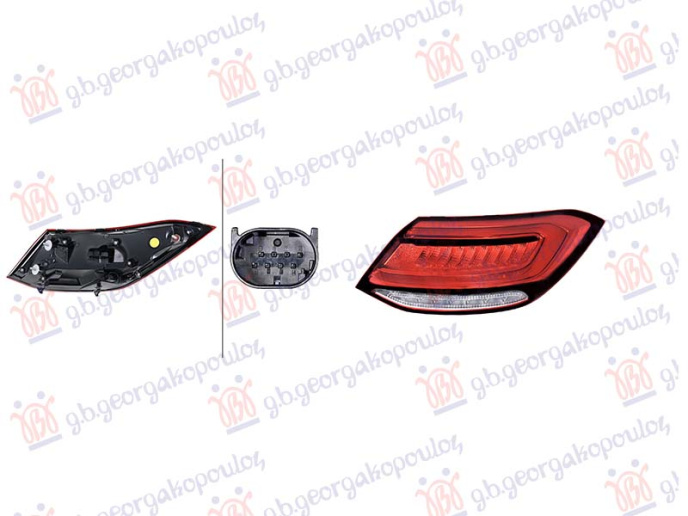 Štop lampa vanjska LED (HELLA)