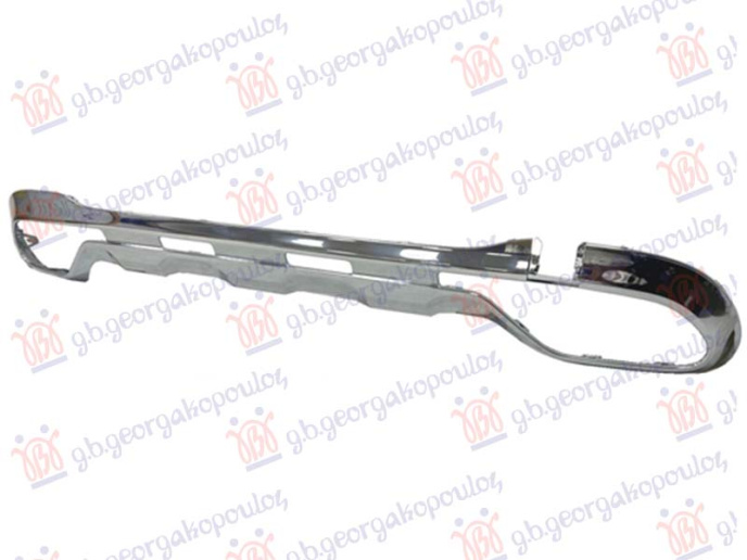 Lajsna zadnjeg branika donja krom