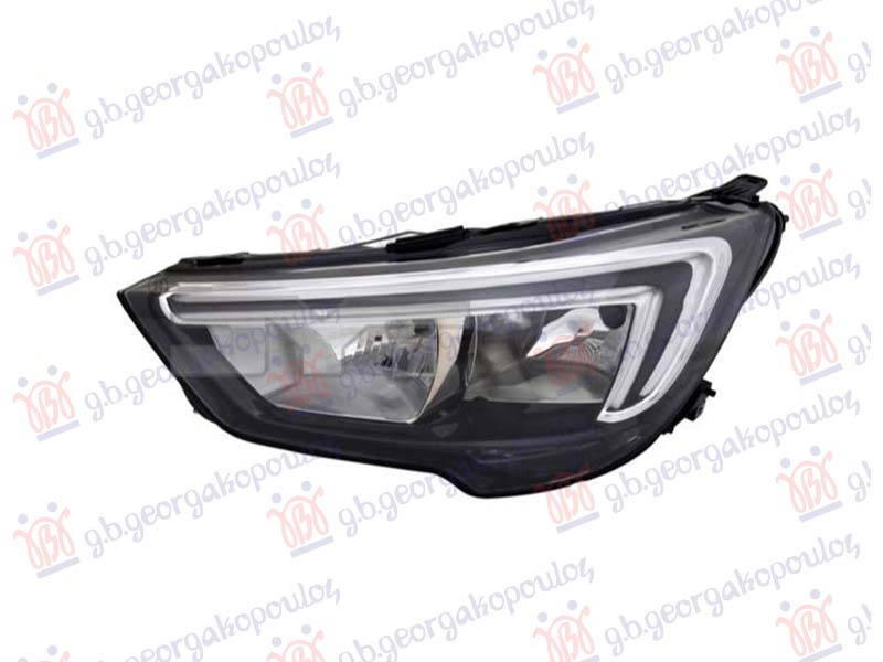 Far električni s LED drl (E) (TYC)