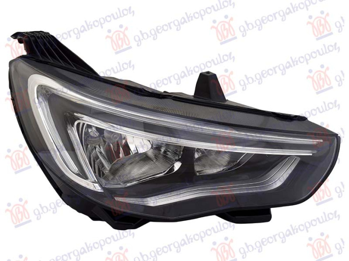 Far električni s LED drl (E) (TYC)