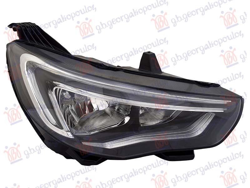 Far električni s LED drl (E) (TYC)