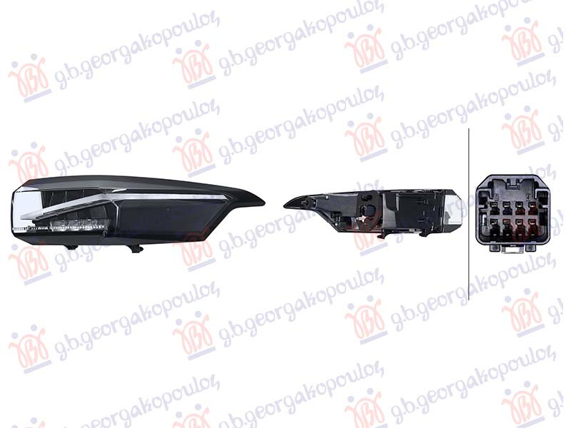 Štop lampa vanjska full LED (HELLA)