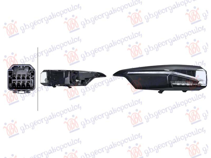 Štop lampa vanjska full LED (HELLA)
