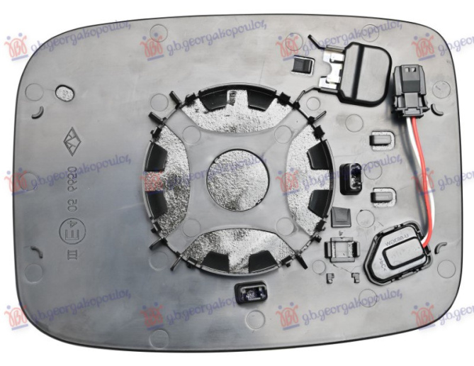 Staklo retrovizora grijano (S BLIS) (ASFERIČNO STAKLO)